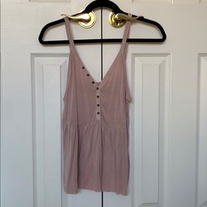 American Eagle soft pink tank top